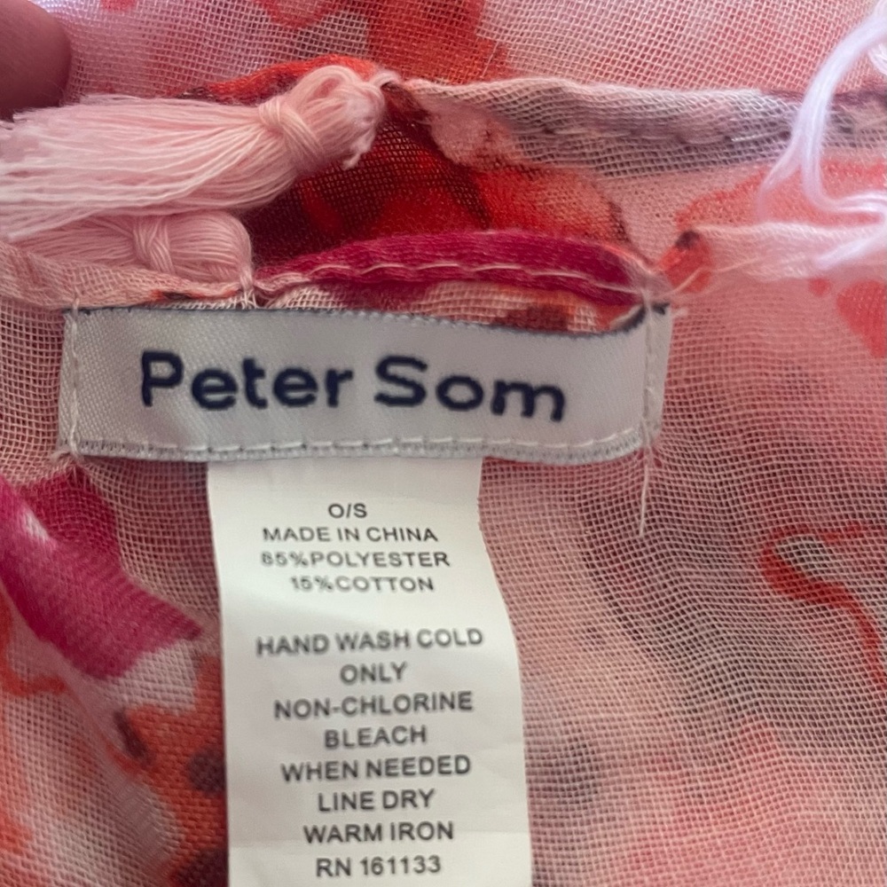 Peter Som Floral Scarf - Picture 7 of 7
